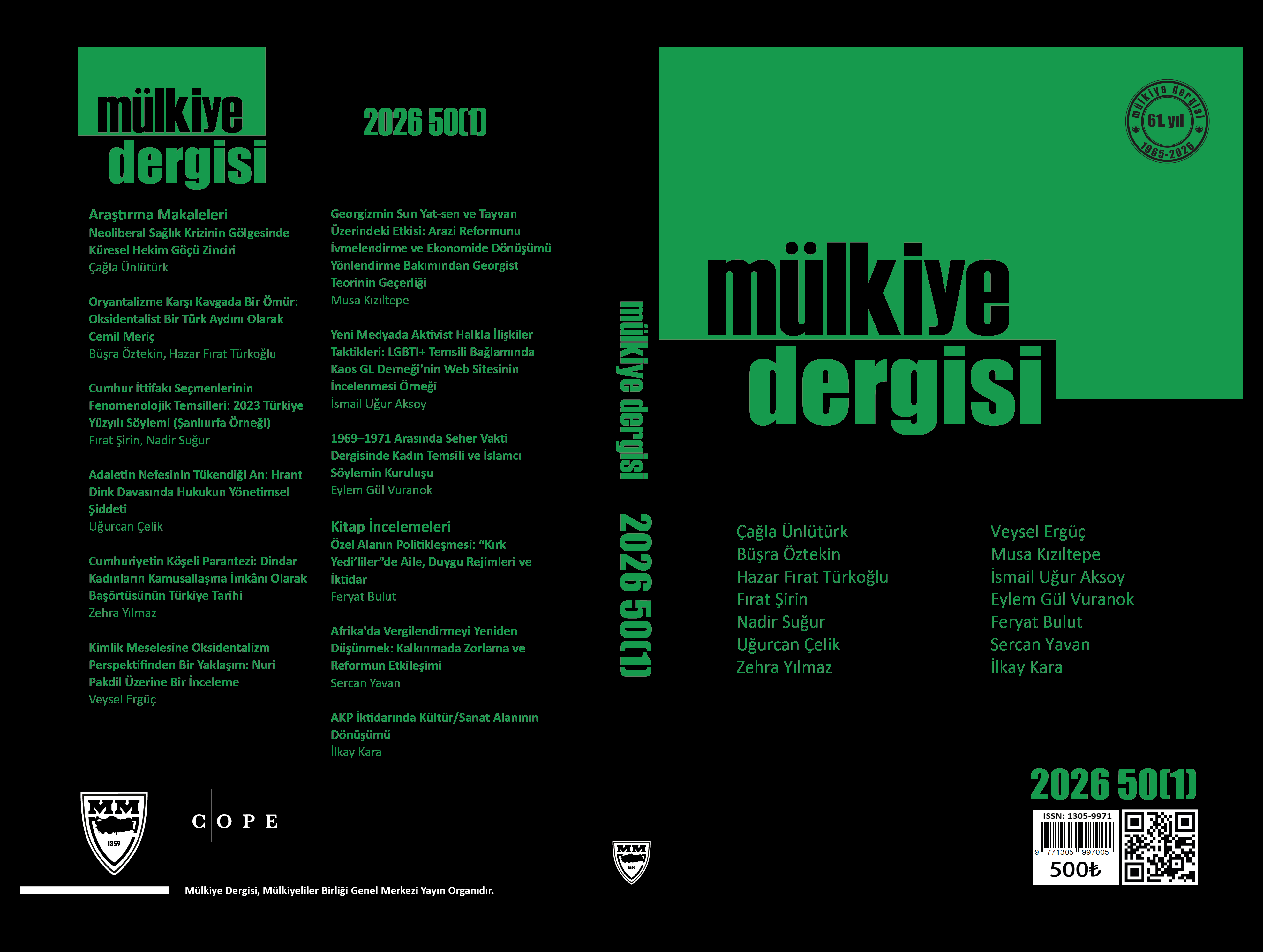 Sayı 1